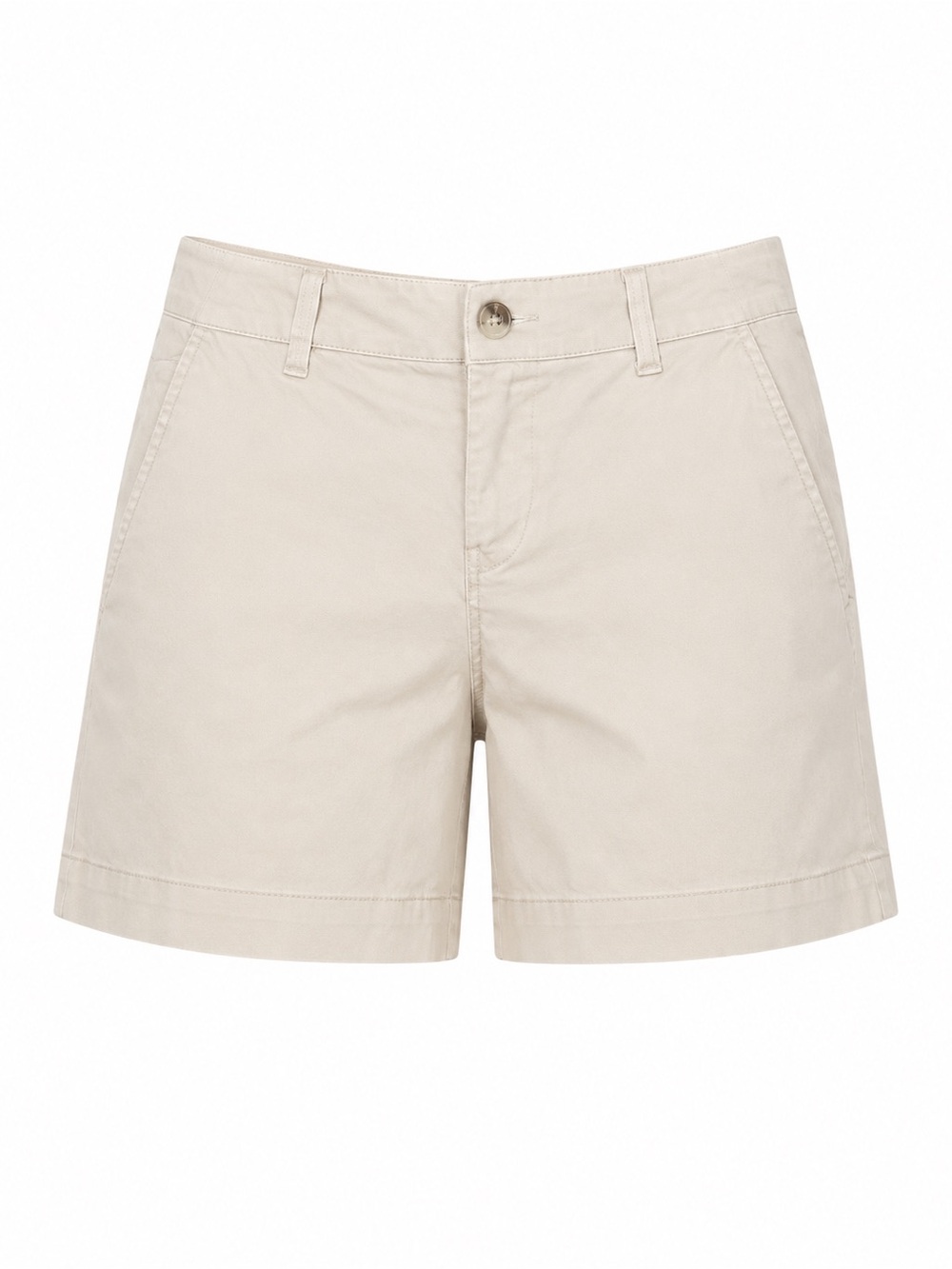 LOFT Curvy Khaki Chino Shorts Size 6